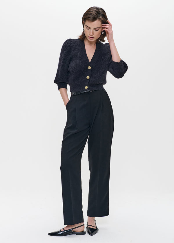 zenggi FESTIVE CARDIGAN BLACK