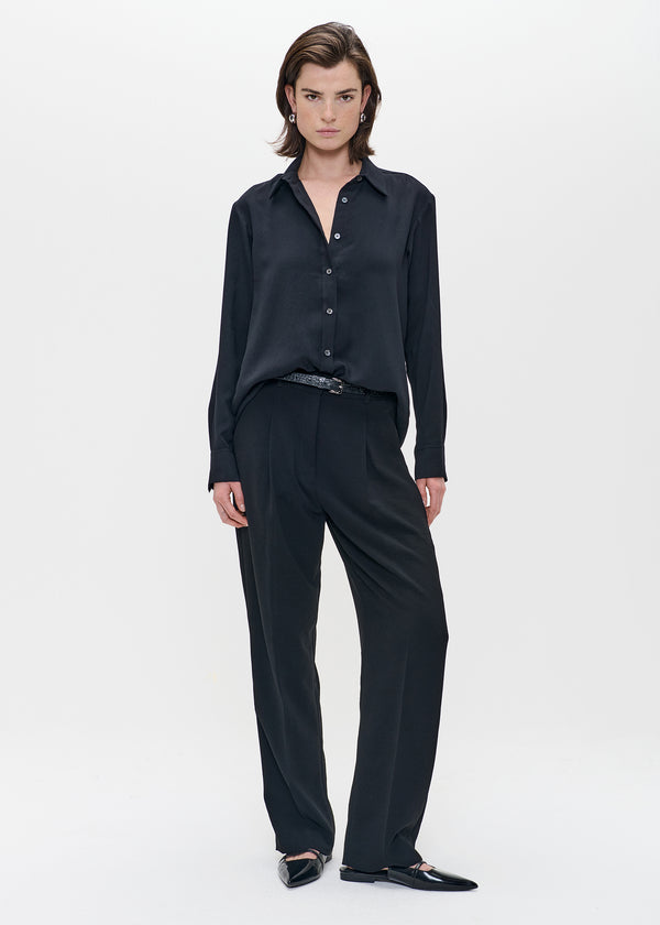 zenggi FLOU SHIRT BLACK