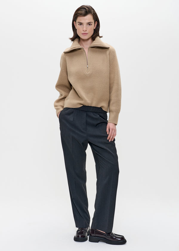 zenggi MERINO SAILOR PULL | DESERT