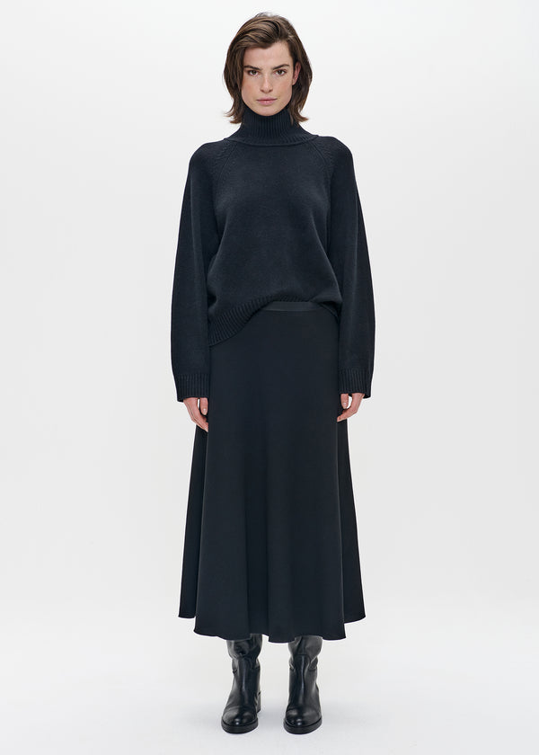 zenggi MERINO WOOL PULLOVER BLACK