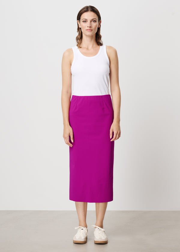 zenggi NEW PERFECT PENCIL SKIRT WILD BERRY