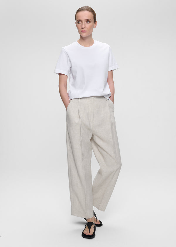 zenggi ORGANIC COTTON T-SHIRT SHORT SLEEVES WHITE