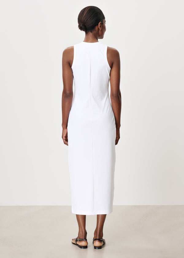 Zenggi RIBBED CHERRY DRESS | WHITE