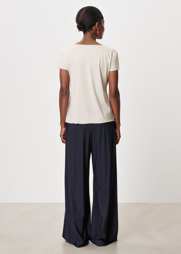 Zenggi SHORT SLEEVE TEE EGGSHELL