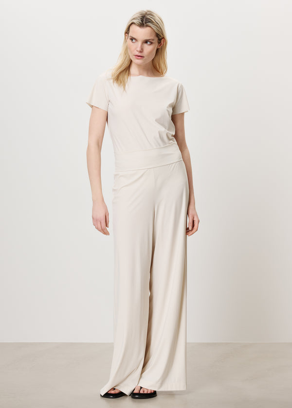 Zenggi SHORT SLEEVE TEE EGGSHELL