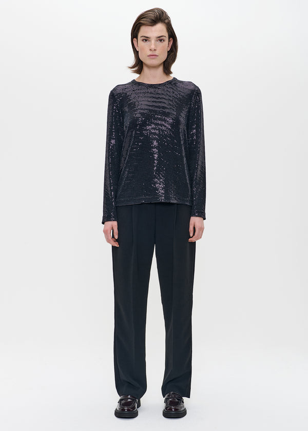 zenggi SPARKLING T-SHIRT BLACK