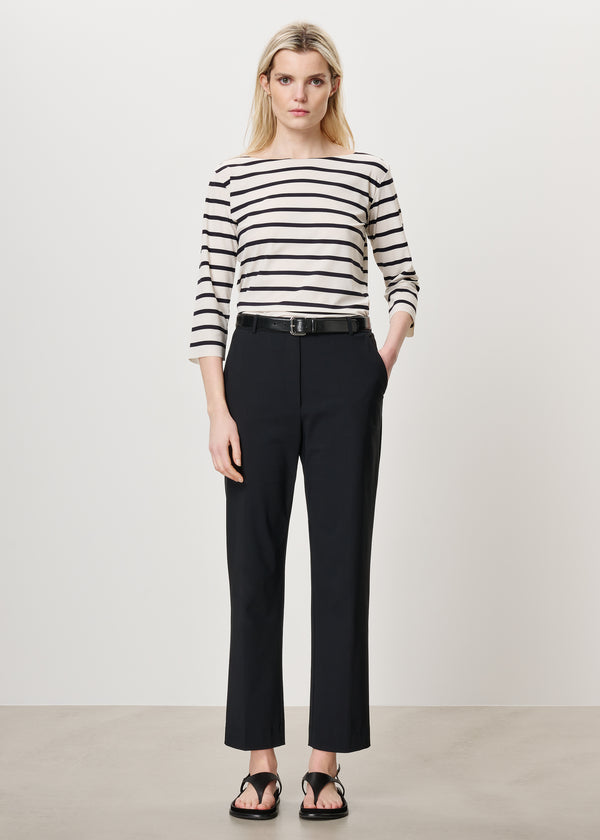 Zenggi STRIPED T-TOP INK BLUE