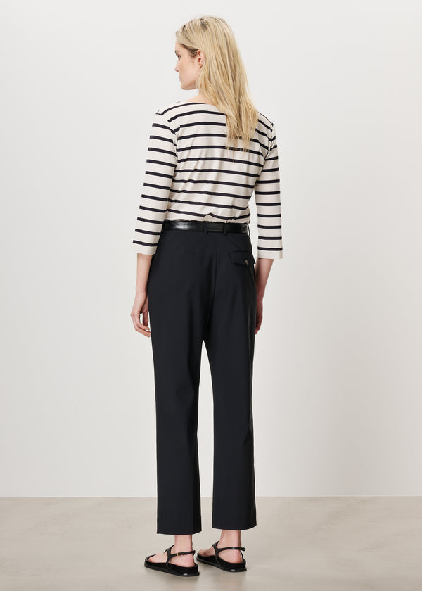 Zenggi STRIPED T-TOP INK BLUE