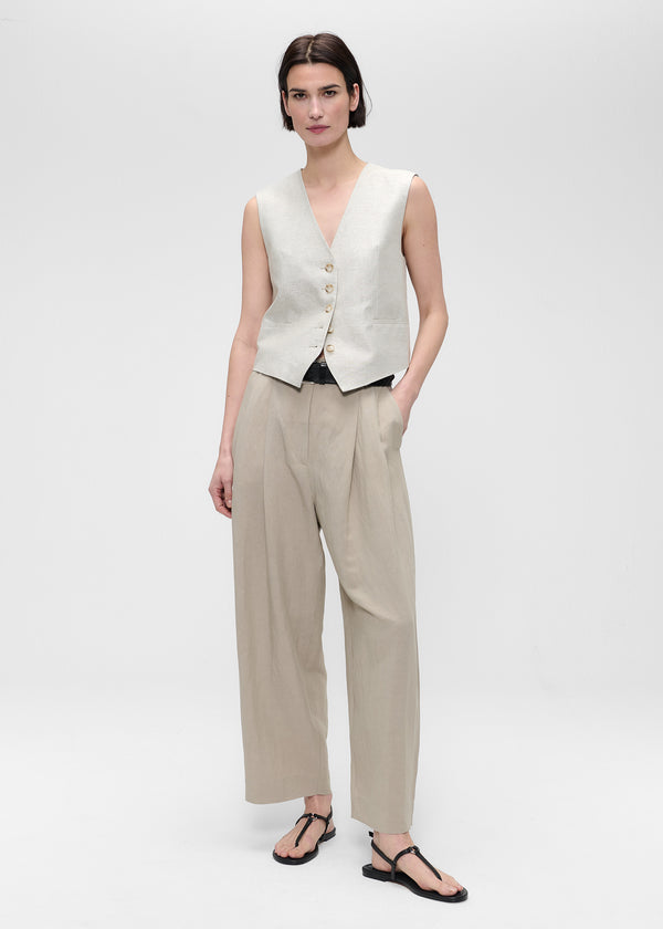 zenggi ZENGGI GILET CHALK