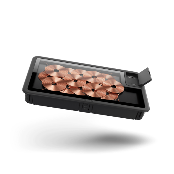 zens Inbouw Liberty Draadloze Oplader Glas