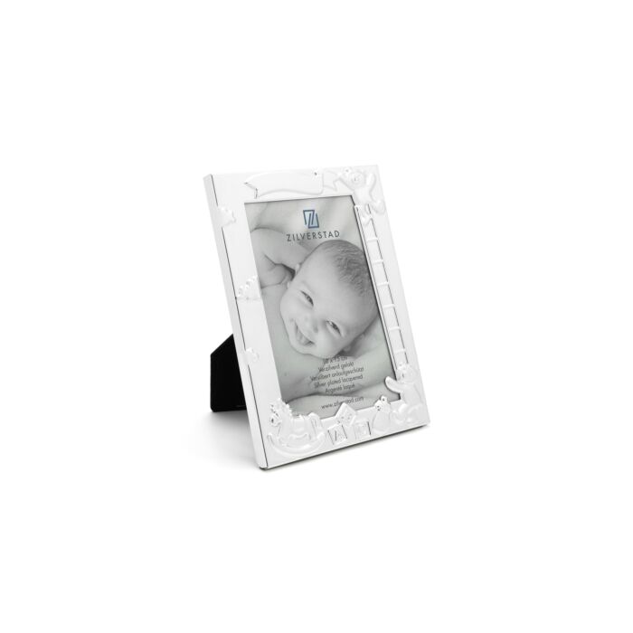 zilverstad Fotolijst Baby ABC 10 x 15 cm verzilverd gelakt
