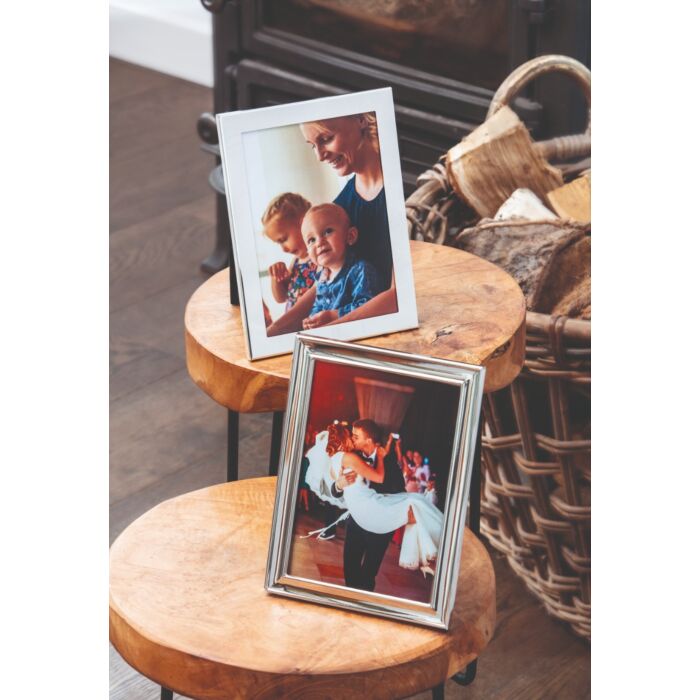 Zilverstad Fotolijst Berlin 13x18 Cm Verzilverd Gelakt