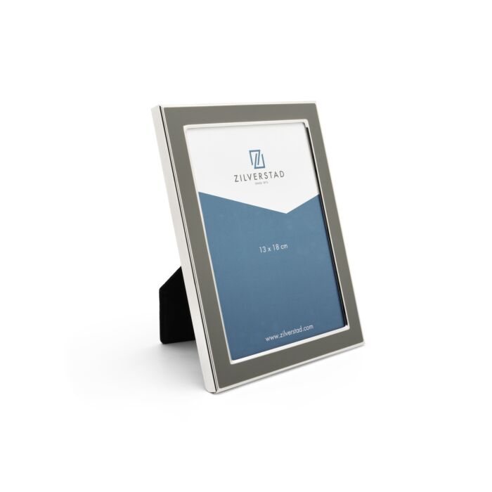 Zilverstad Fotolijst Colore Grijs 13 X 18 Cm Verzilverd Gelakt