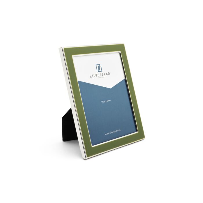 Zilverstad Fotolijst Colore Groen 10 X 15 Cm Verzilverd Gelakt