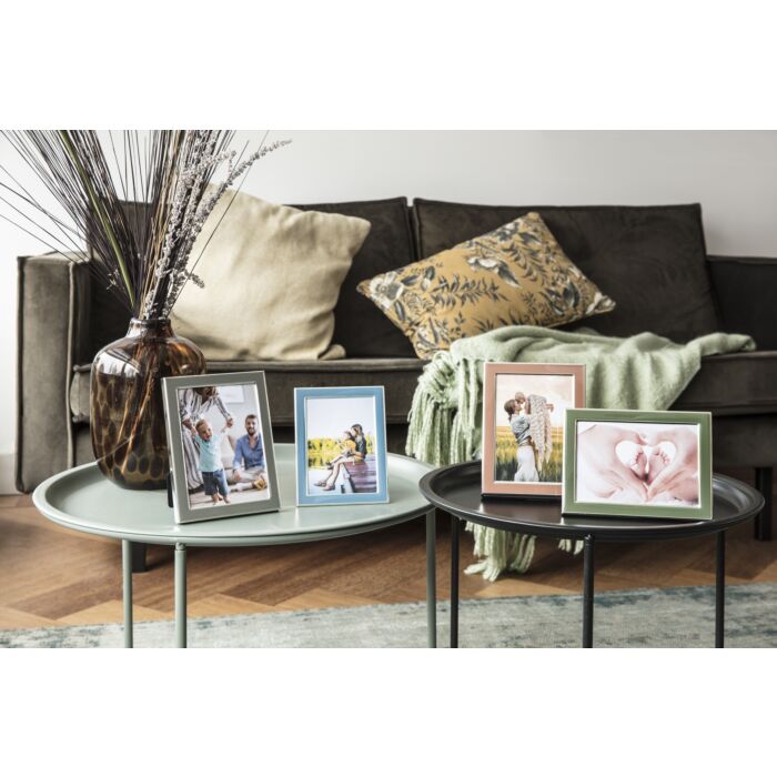 Zilverstad Fotolijst Colore Mauve 10 X 15 Cm Verzilverd Gelakt