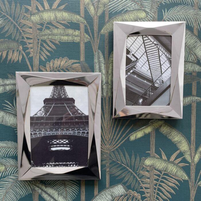 Zilverstad Fotolijst Facetta 13 X 18 Cm Verzilverd Gelakt