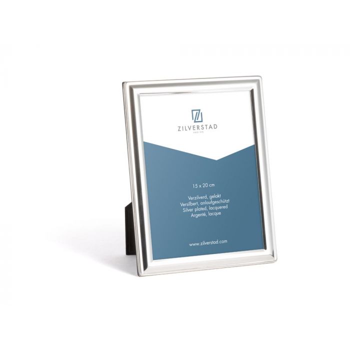 zilverstad Fotolijst Kansas 15x20 cm verzilverd gelakt