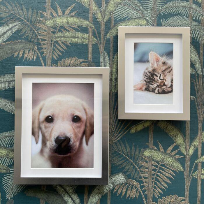 Zilverstad Fotolijst Nevada 13x18 Cm Passe Partout Aluminium