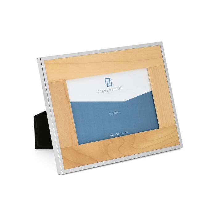 zilverstad Fotolijst Orléans 15x10 cm esdoorn/zilver kleur