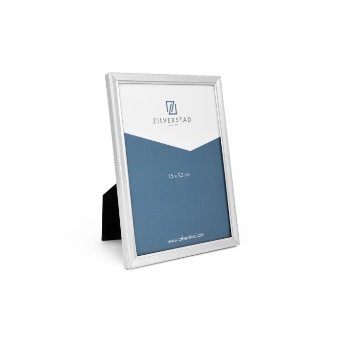 zilverstad Fotolijst Parel 15x20 cm verzilverd gelakt