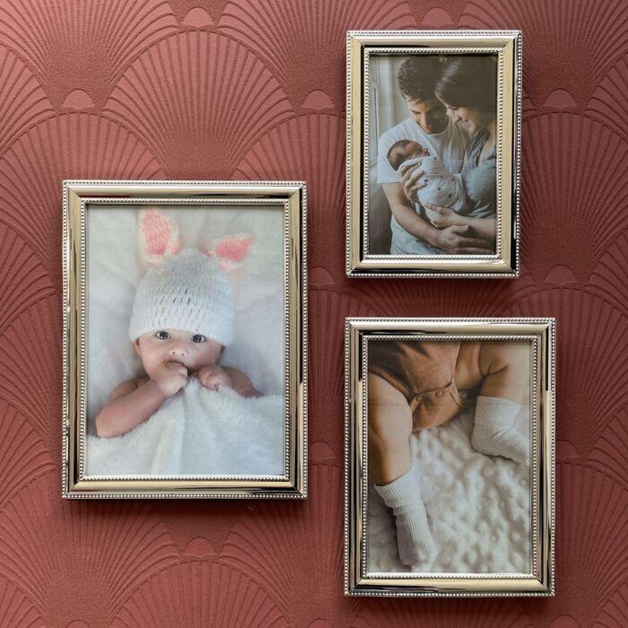 Zilverstad Fotolijst Parel 15x20cm Verzilverd Gelakt