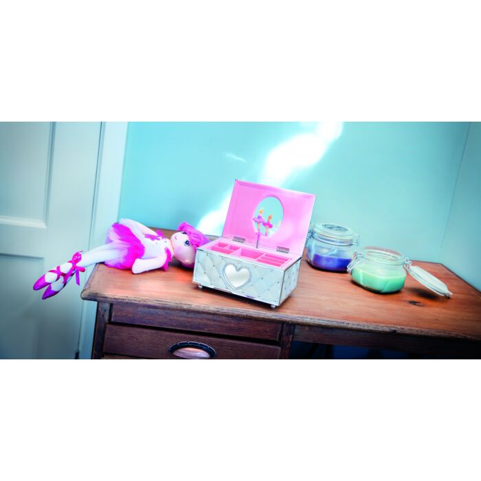 Zilverstad Sieradenspeeldoos Ballerina Verzilverd Gelakt