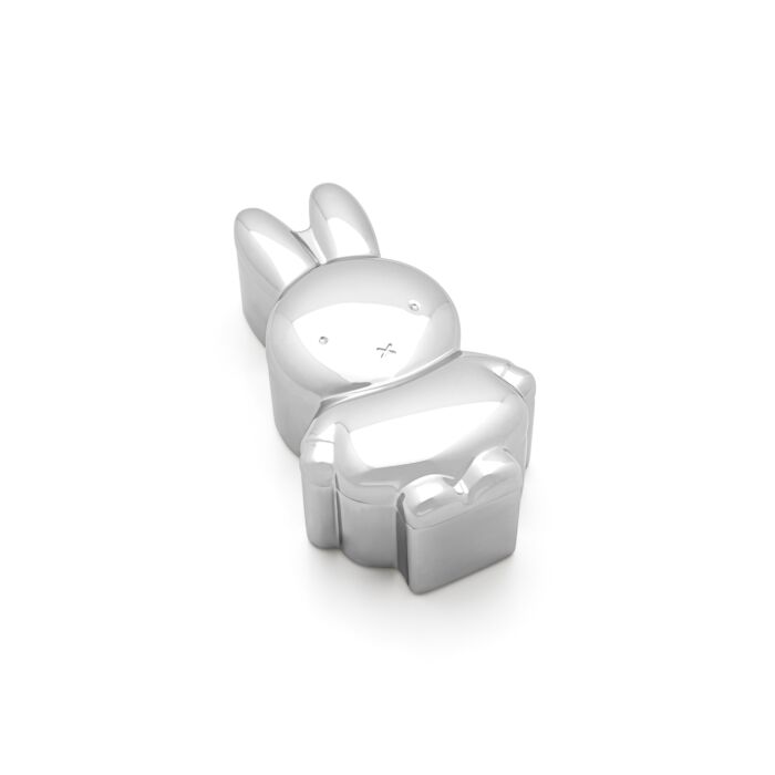 zilverstad Tanden-/haarlokdoosje nijntje zilver kleur