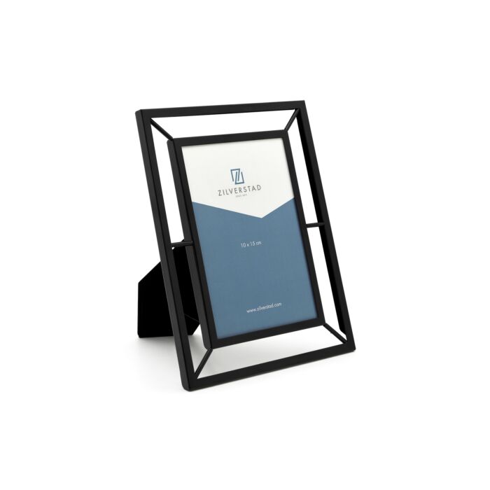 zilverstad Fotolijst Prisma 10x15cm mat zwart
