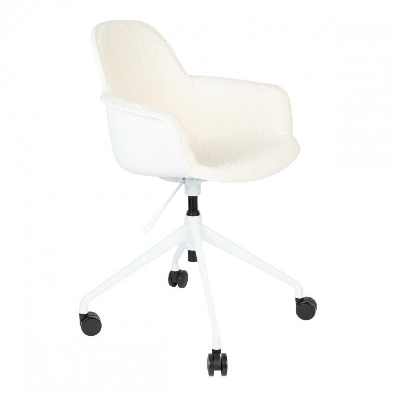 zuiver Albert Kuip Bureaustoel Arm Wit