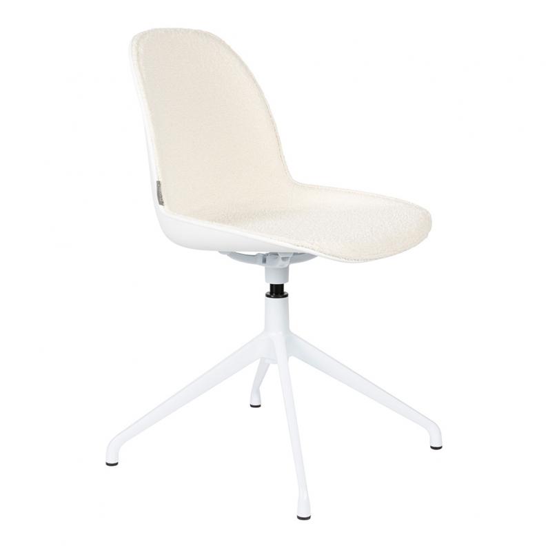 zuiver Albert Kuip Swivel Stoel Wit