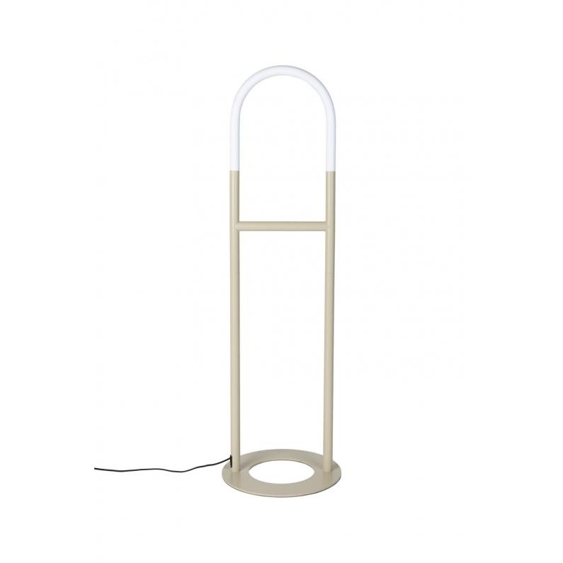zuiver Arch Vloerlamp Beige