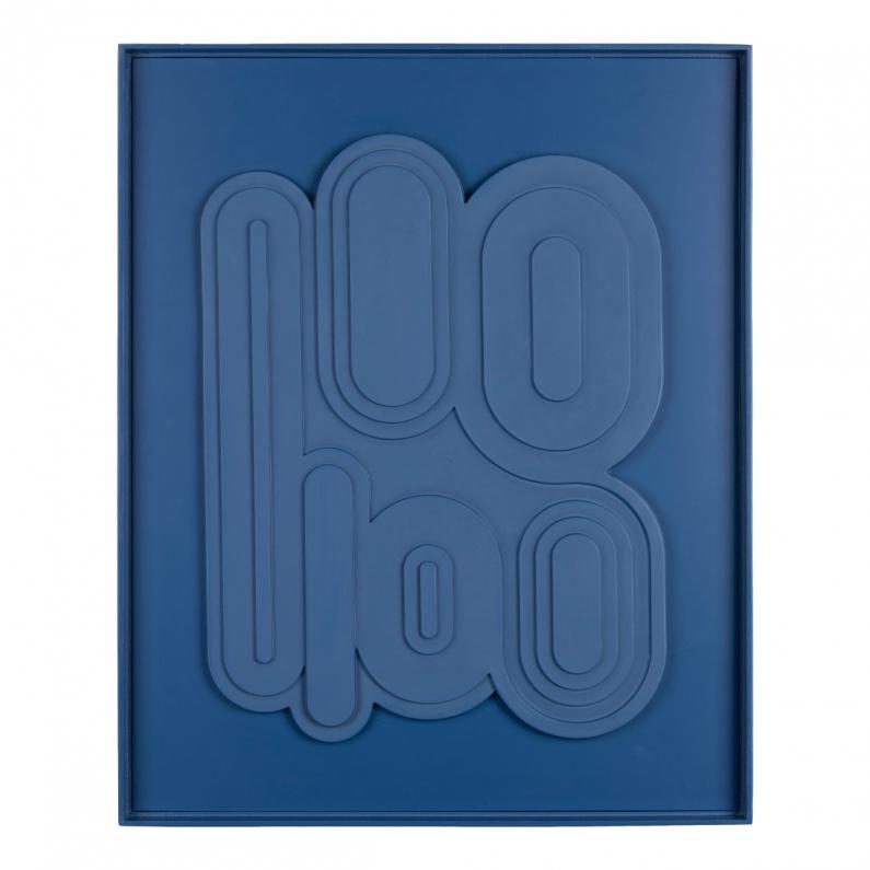 zuiver August Wanddecoratie Blauw