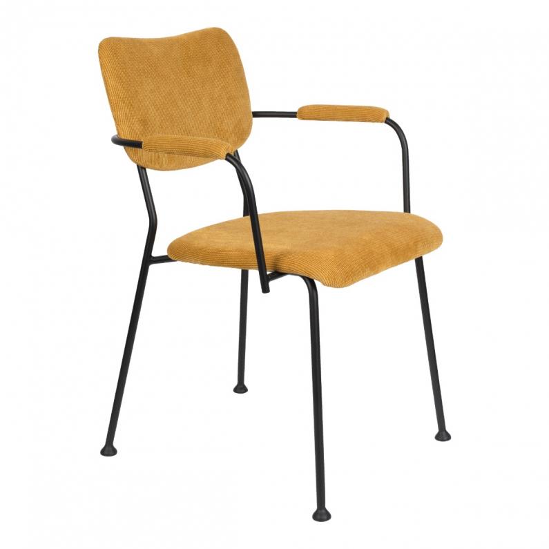 zuiver Benson Armstoel Oker