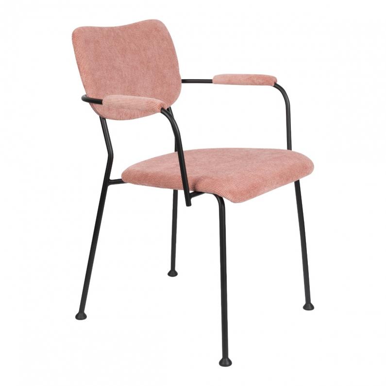 zuiver Benson Armstoel Roze