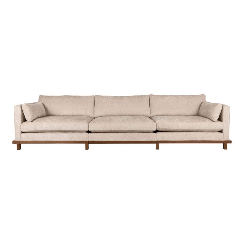 zuiver Blossom 4 5-zitsbank Zand