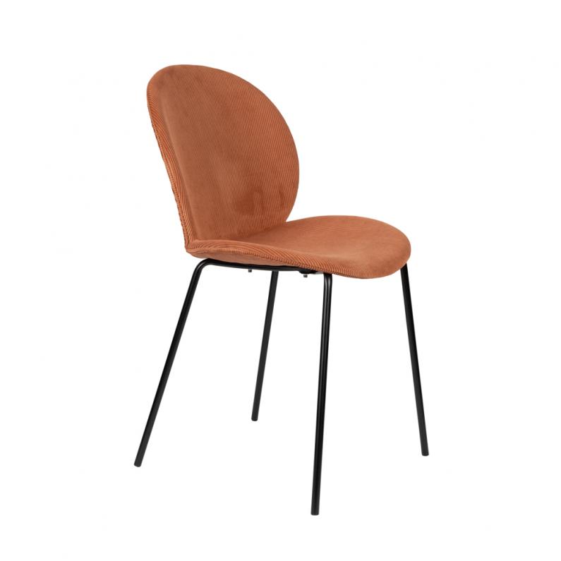 zuiver Bonnet Chair Terracotta