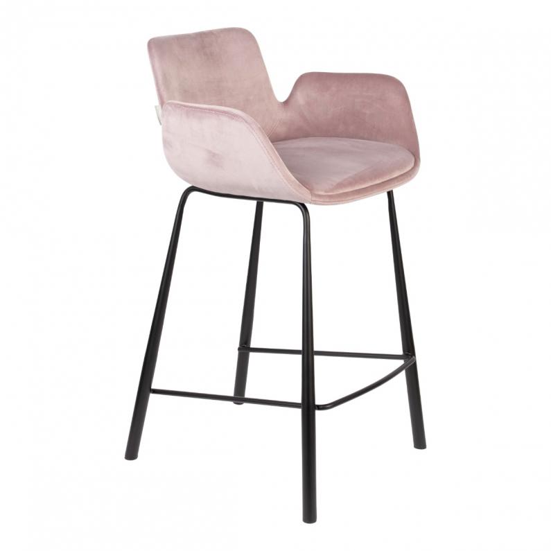 zuiver Brit Barkruk Roze