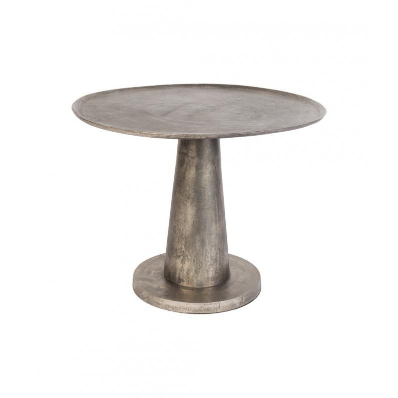 zuiver Brute Side Table Nickel