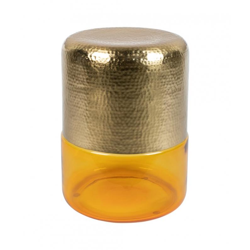 zuiver Cave Side Table Yellow