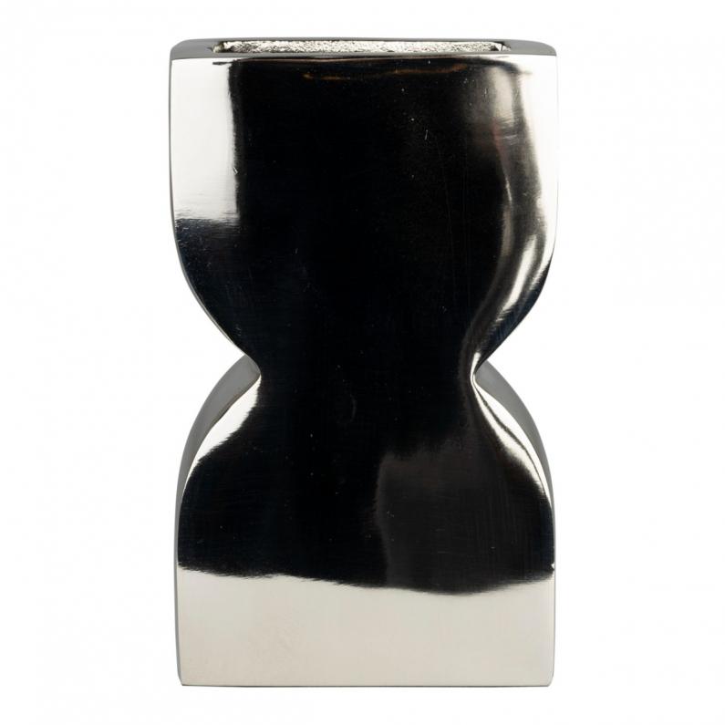 zuiver Cones Vaas S Shiny Zilver