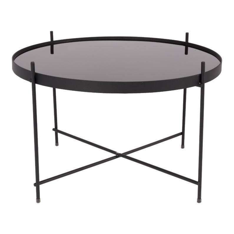 zuiver Cupid Bijzettafel L Zwart