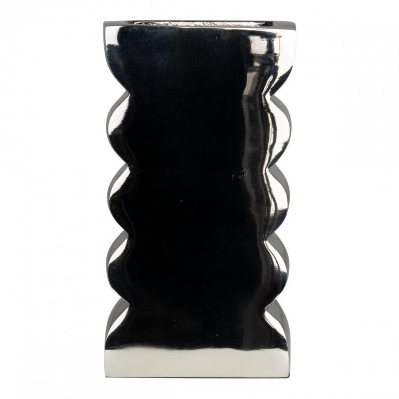 zuiver Curves Vaas S Shiny Zilver