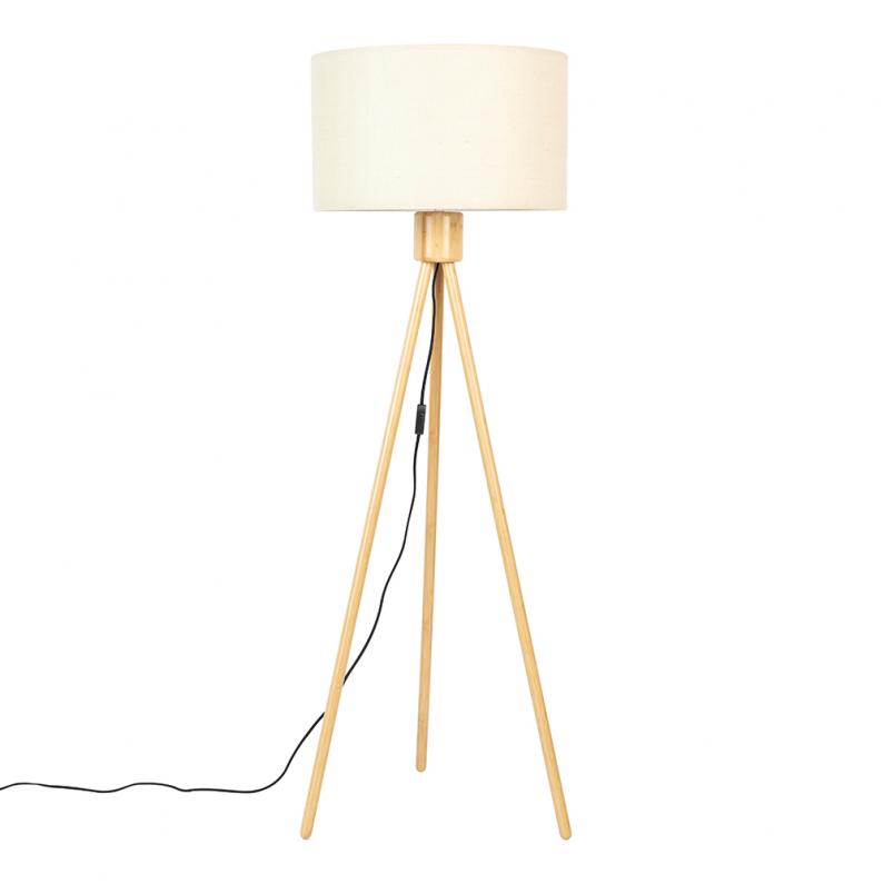 zuiver Fan Vloerlamp Bamboo