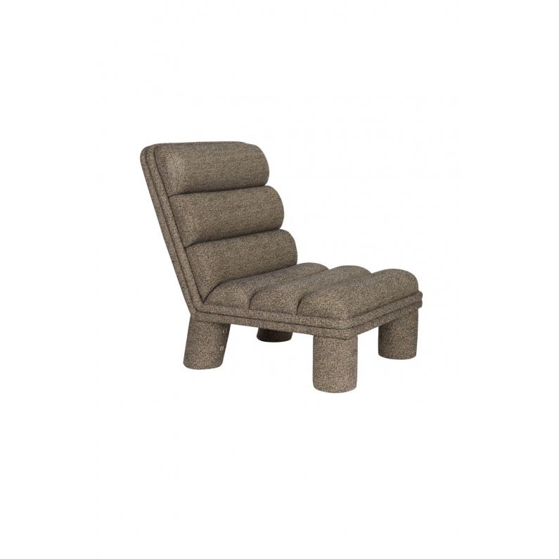 zuiver Fern Lounge Chair Grey