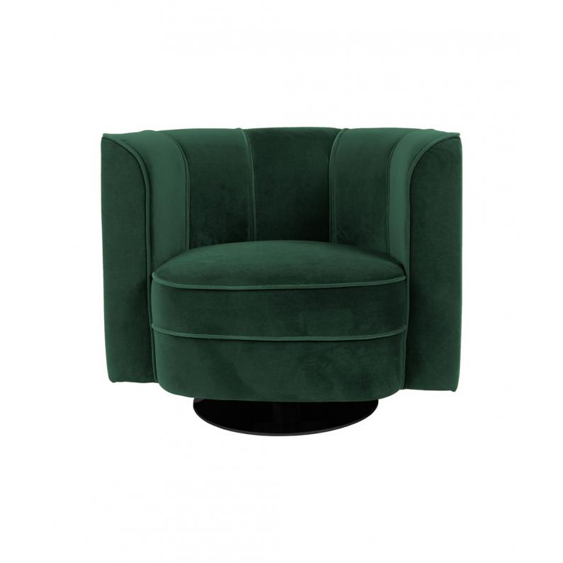 zuiver Flower Lounge Chair Green