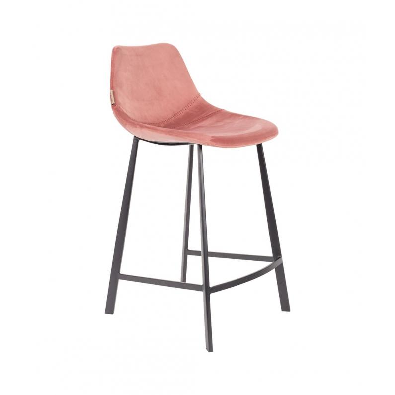 zuiver Franky Stool Pink 65 cm