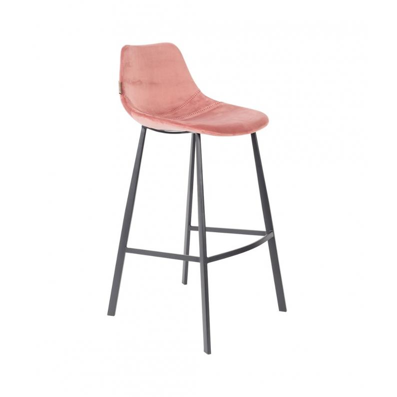 zuiver Franky Stool Pink 80 cm