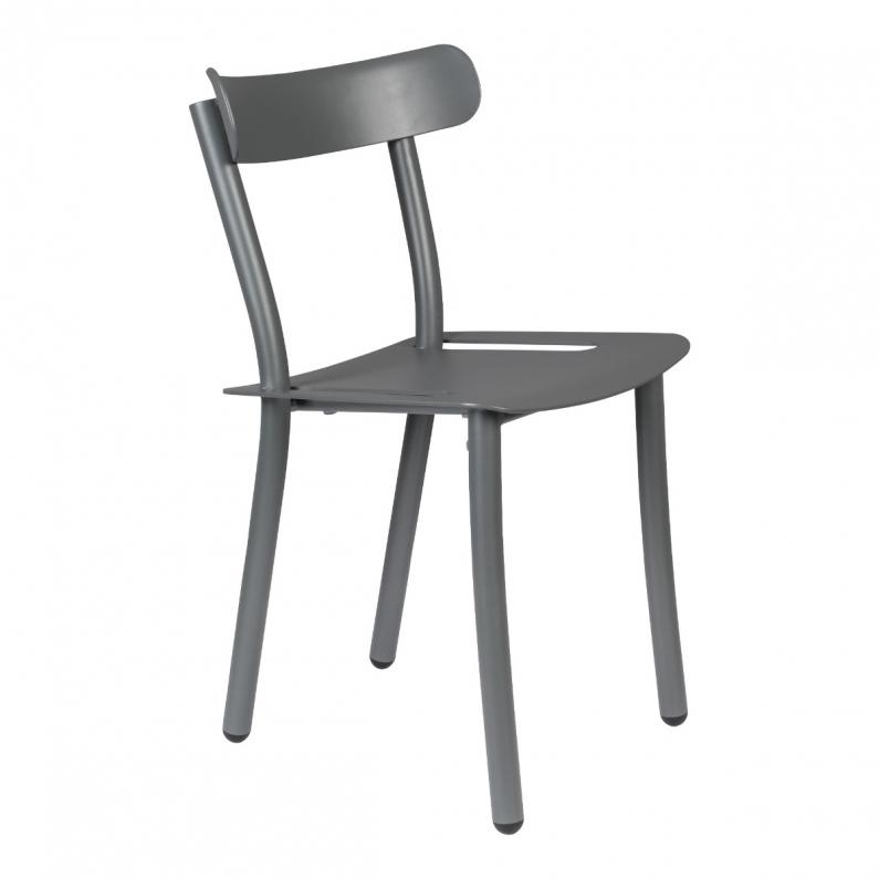 zuiver Friday Tuinstoel Grijs