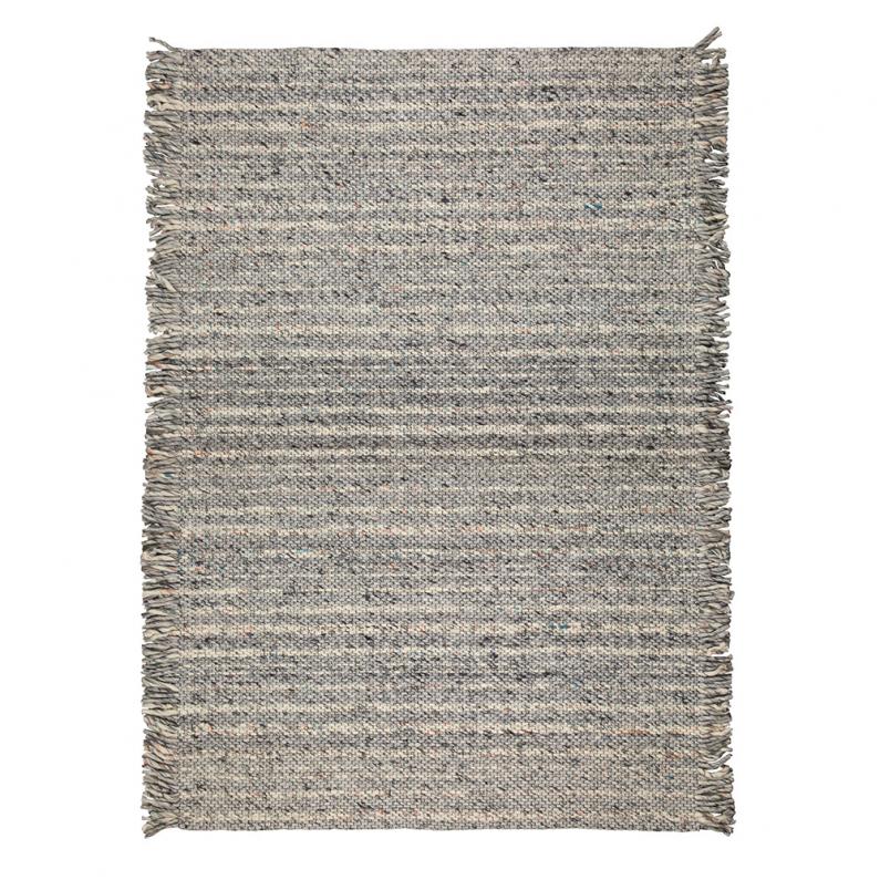 zuiver Frills Vloerkleed 170x240 Grijs/Blauw