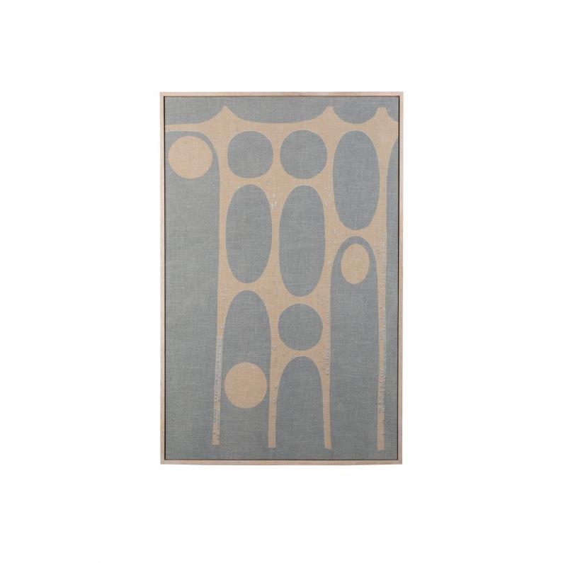 zuiver Galaxy Wanddecoratie Blauw/Beige